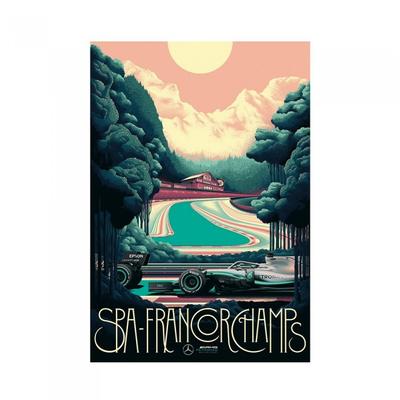 Zoom Spa-Francorchamps Formula 1 Print