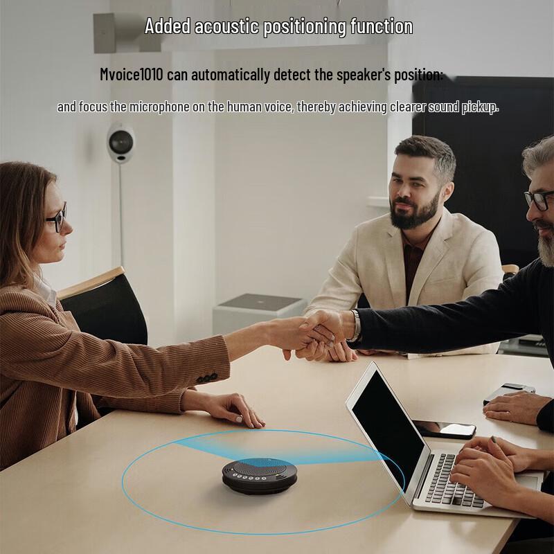 Meeteasy Omnidirectional Wireless Conference Speakerphone (CN version)