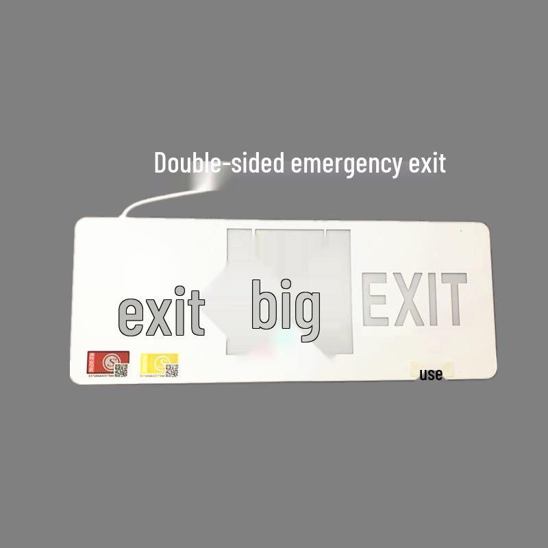 Emergency Exit Floor Light with Safety Signage