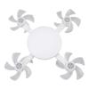 with Remote Control Ceiling Fan Light 3 Speeds Fan Plug in Ceiling Fan  Kitchen