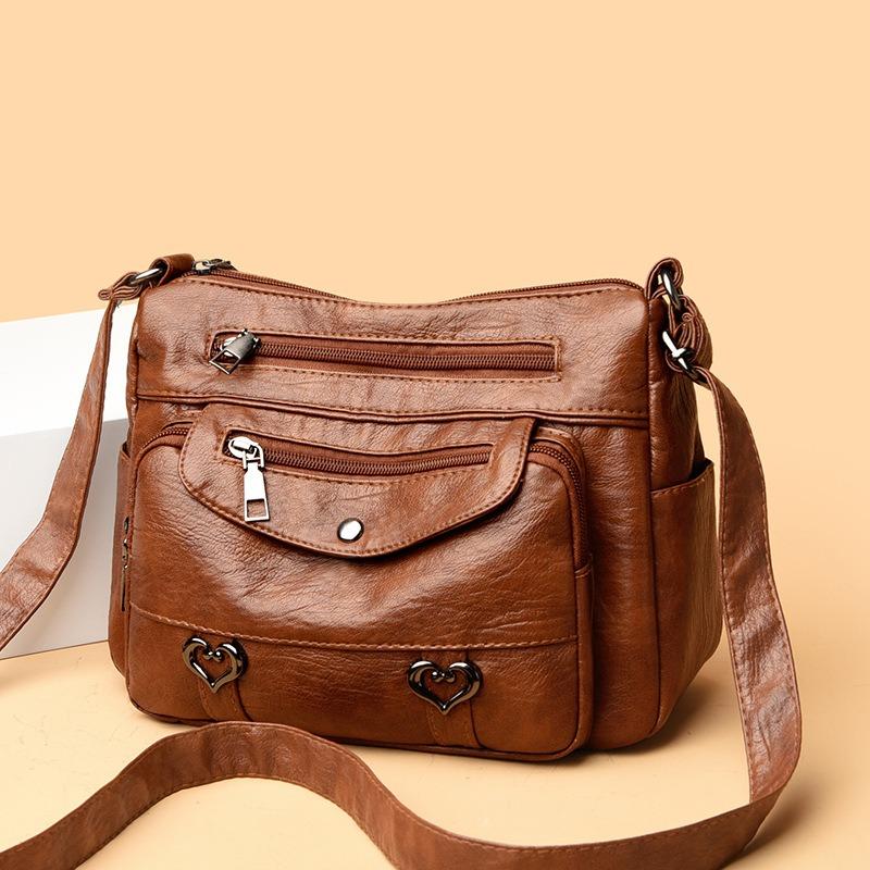 Bag women's messenger bag new women's bag trendy women's shoulder bag multi-pocket satchel mother bag wholesale