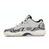 Air Jordan 11 Retro Low GS Light Bone Snakeskin Kids Sneakers Grey Light-Bone-Black-Smoke-Grey CD6847-002