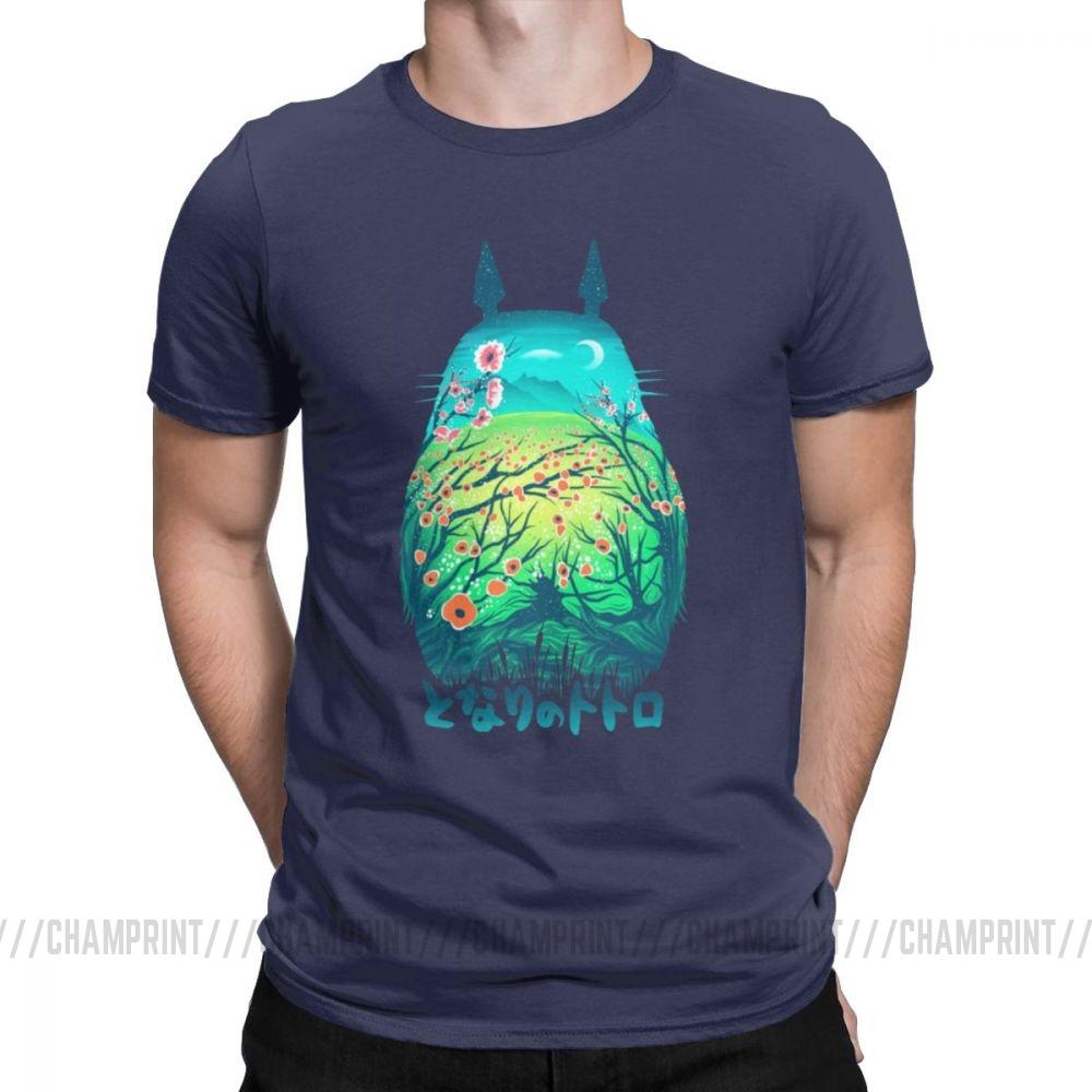 Men S T Shirt He Is My Neighbor Totoro Novelty 100 Cotton Tee Shirt Short Sleeve