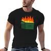 Dumpster on Fire TShirt Unisex t shirt heavy cotton t shirts for Unisex pack white TShirt