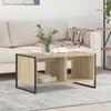 Coffee Table Sonoma 80 x 50 x 40 cm Particleboard