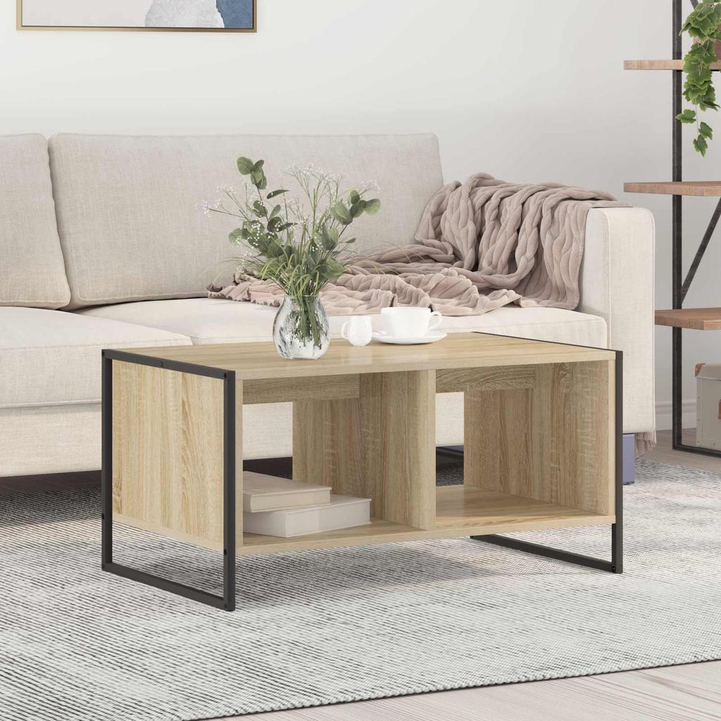 Coffee Table Sonoma 80 x 50 x 40 cm Particleboard