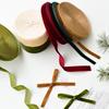 Festive Velvet Ribbon for Gift Wrapping & DIY Ornaments