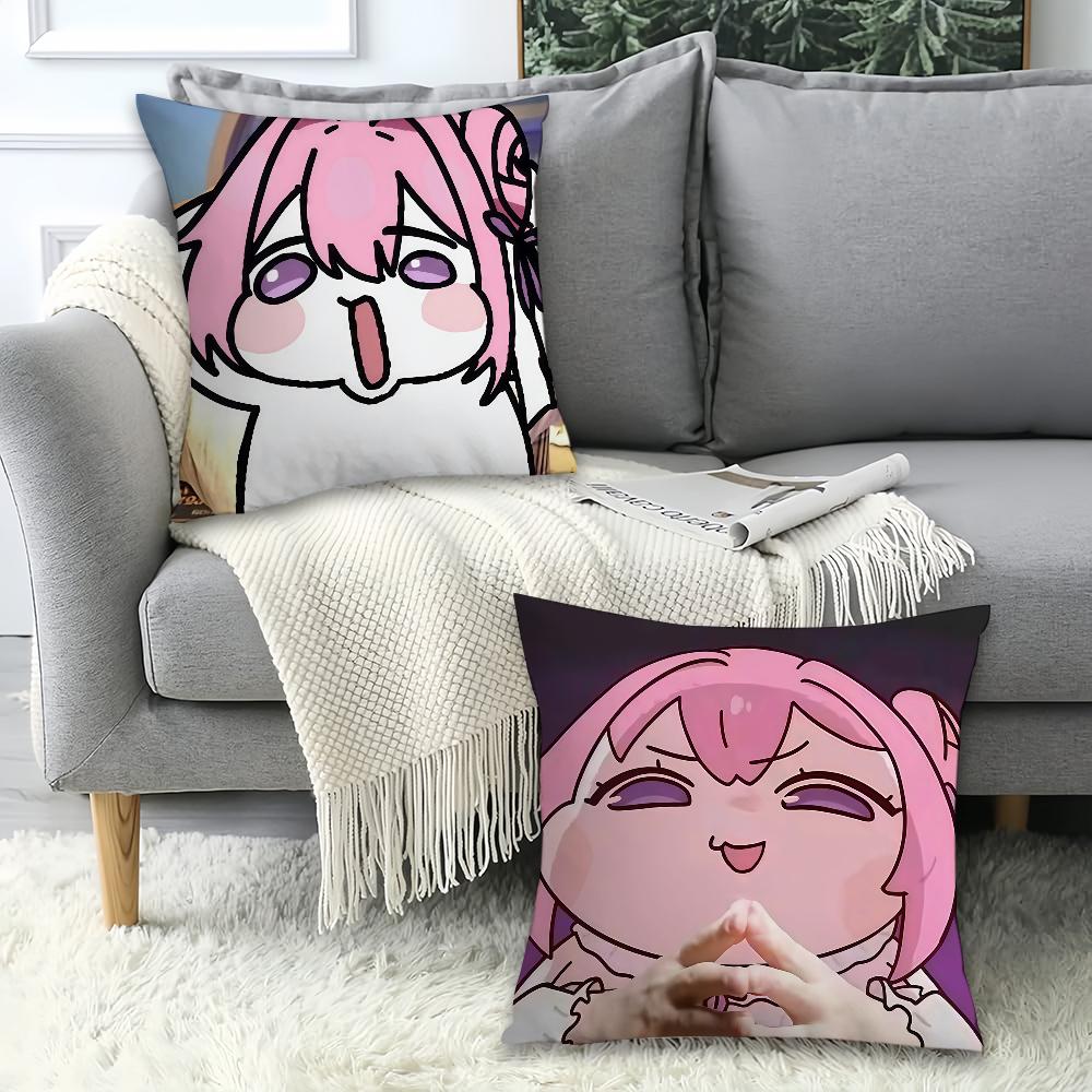 Cartoon Cute Game D-Doro Pillow Case Office Cushions Suitable For Sofa Car Bedroom Decorative Cushion Cover