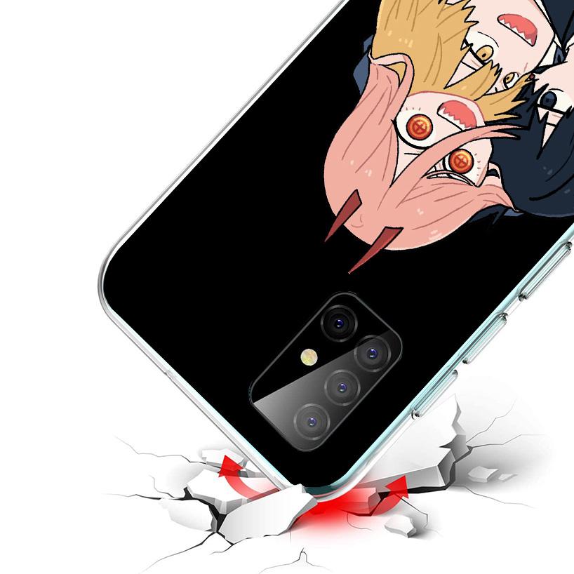 Chainsaw Cartoon Phone Case For Samsung Galaxy A17 A16 A15 A14 A13 A57 A56 A55 A54 A53 A37 A36 A35 A34 A33 A26 A25 A24 A23 Galax