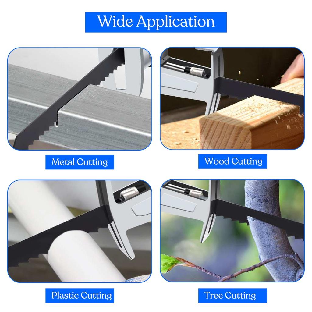 288VF Electric Cordless Reciprocating Saw Chainsaw Adjustable Speed Wood Metal PVC Pipe Cutting Saw Power Blades Tool 325x110mm