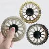 Stress Relief Metal Finger Wheel Spinner Chain Gear Mechanical Chain Alloy Round Fidget Spinner Stress Boredom Relief Toy