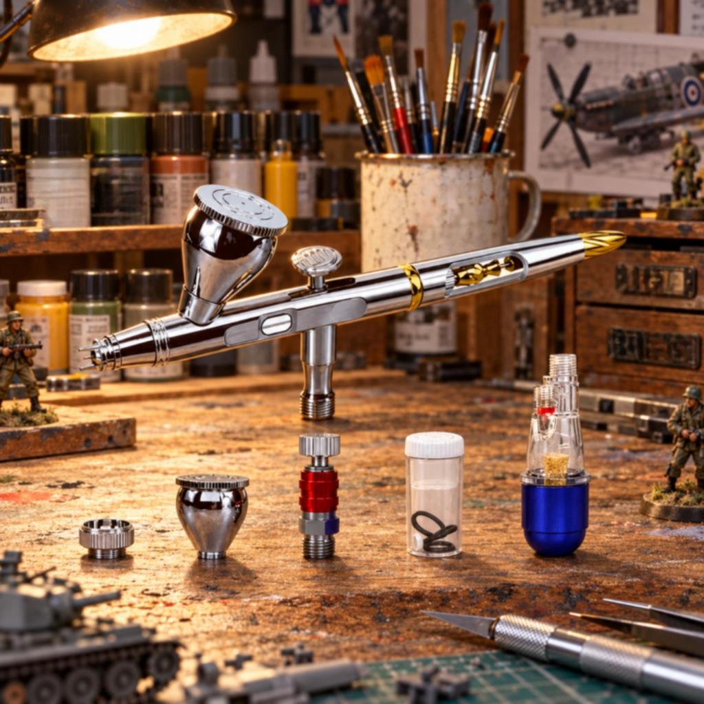 Precision Paint Tool Versatile FineDetail Kit HighPerformance Spray for Model Makers,