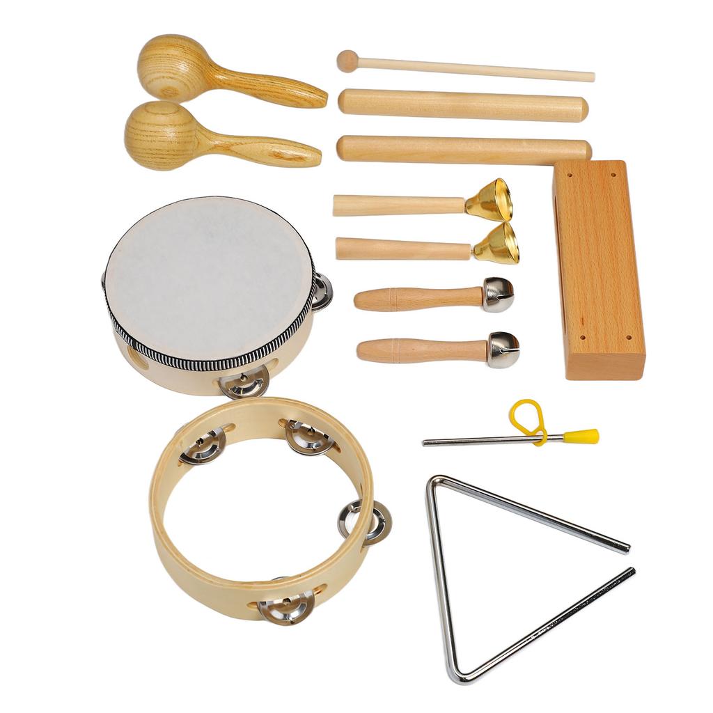 Orff Instrument Set Musical Percussion Kindergarten Early Learning Tool Teaching Aids
