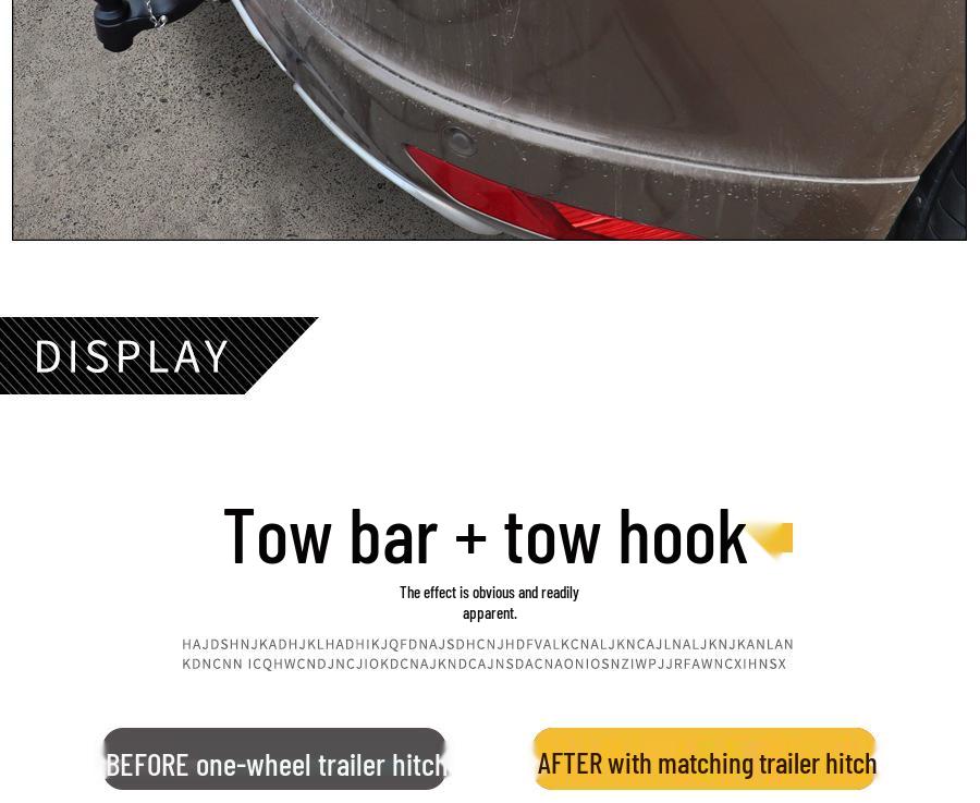 Volvo XC60 & XC90 Reinforced Trailer Hitch Tow Bar Upgrade