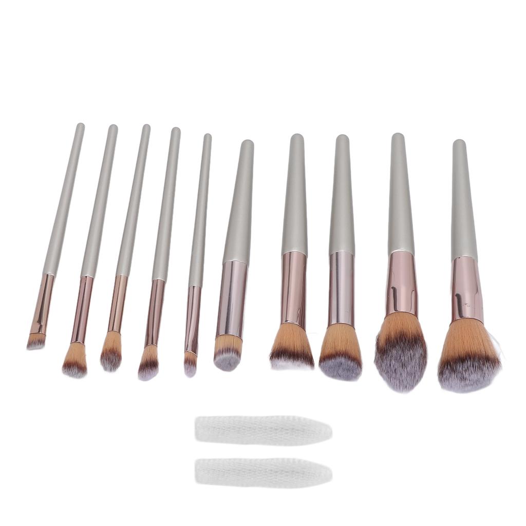 10pcs Makeup Brushes Set Professional Portable Eyeshadow Foundation Blush Brush Cosmetic Tool