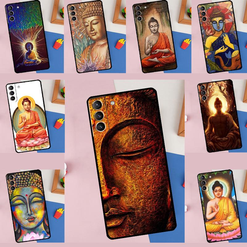 Buddha Phone Case For Samsung Galaxy S25 Ultra S9 S10 S20 S22 S21 FE S23 S24 Plus Portector Cover