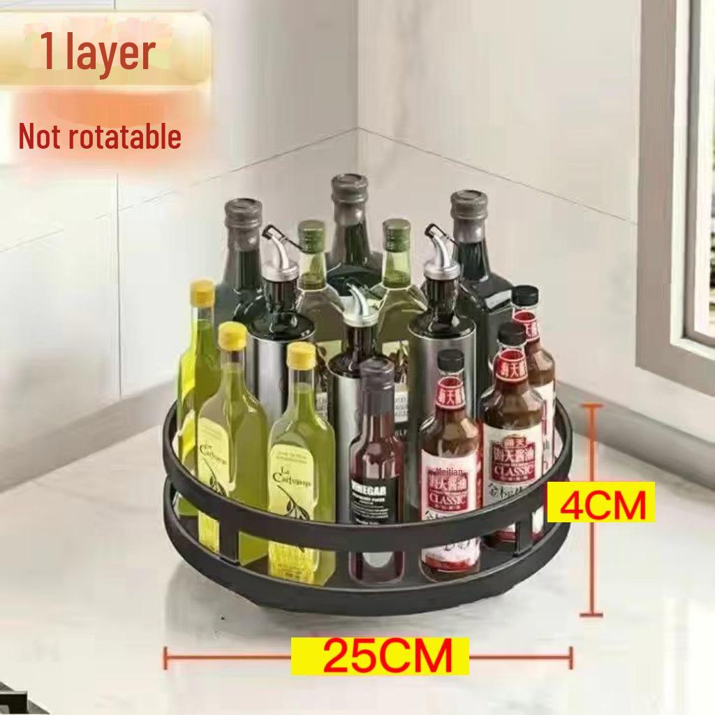 

Вращающаяся многоуровневая подставка для банок со специями для кухонных столешниц