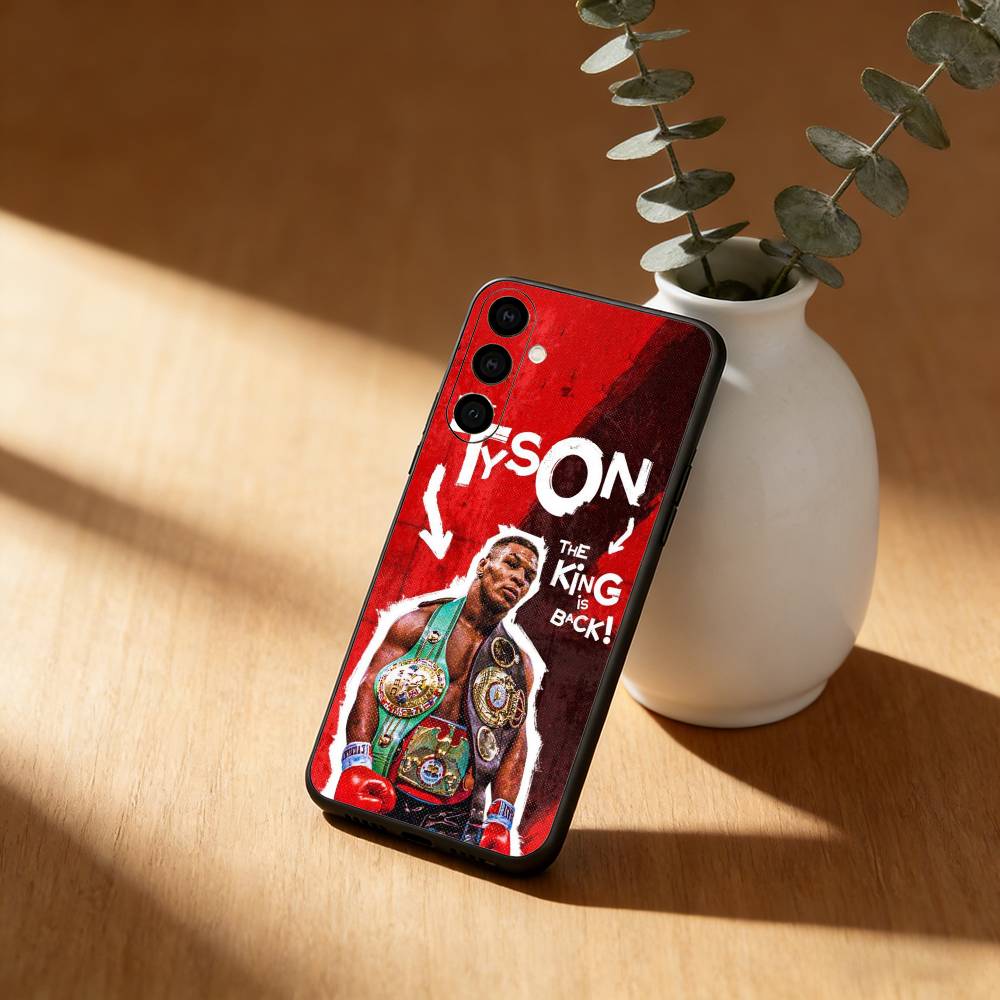 The king of boxing Mike T-Tyson   Phone Case For Samsung Galaxy A20,21s,22,31,32,52,53,72,73,80,91 Soft Black Shell