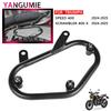 Triumph 2025 2025 For Triumph SPEED 400/ SCRAMBLER 400X Motorcycle Side Trunk Bag Holder Saddle Bag Trunk Bag Support Bracket