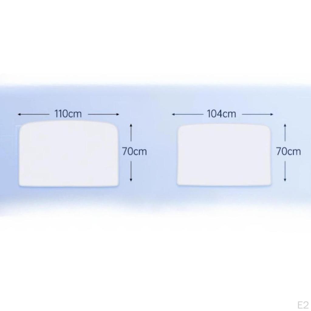 2 szt. Osłona szyberdachu samochodowego Akcesoria wewnętrzne Utrzymuj chłód Pokrowiec dla
