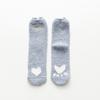 Cat's paw coral fleece socks women's medium tube socks autumn and winter thickened floor socks cute warm sleep socks Zhuji