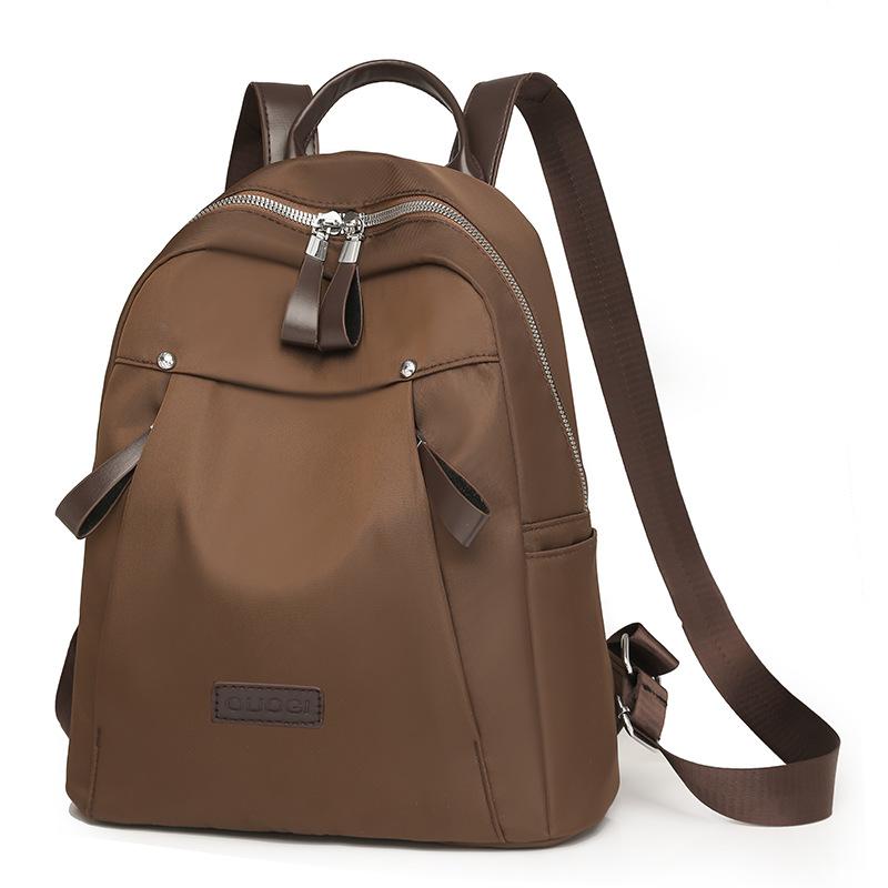 

Модный рюкзак для путешествий большой вместимости из мягкой кожи, одноплечевая школьная сумка коричневый/кофейный