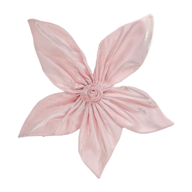 

Eye Catching Colorful Flower Brooch Unique Floral Themed Breastpin Women Corsage Accessory Big Flower Lapel Pin Jewelry 1 розовый