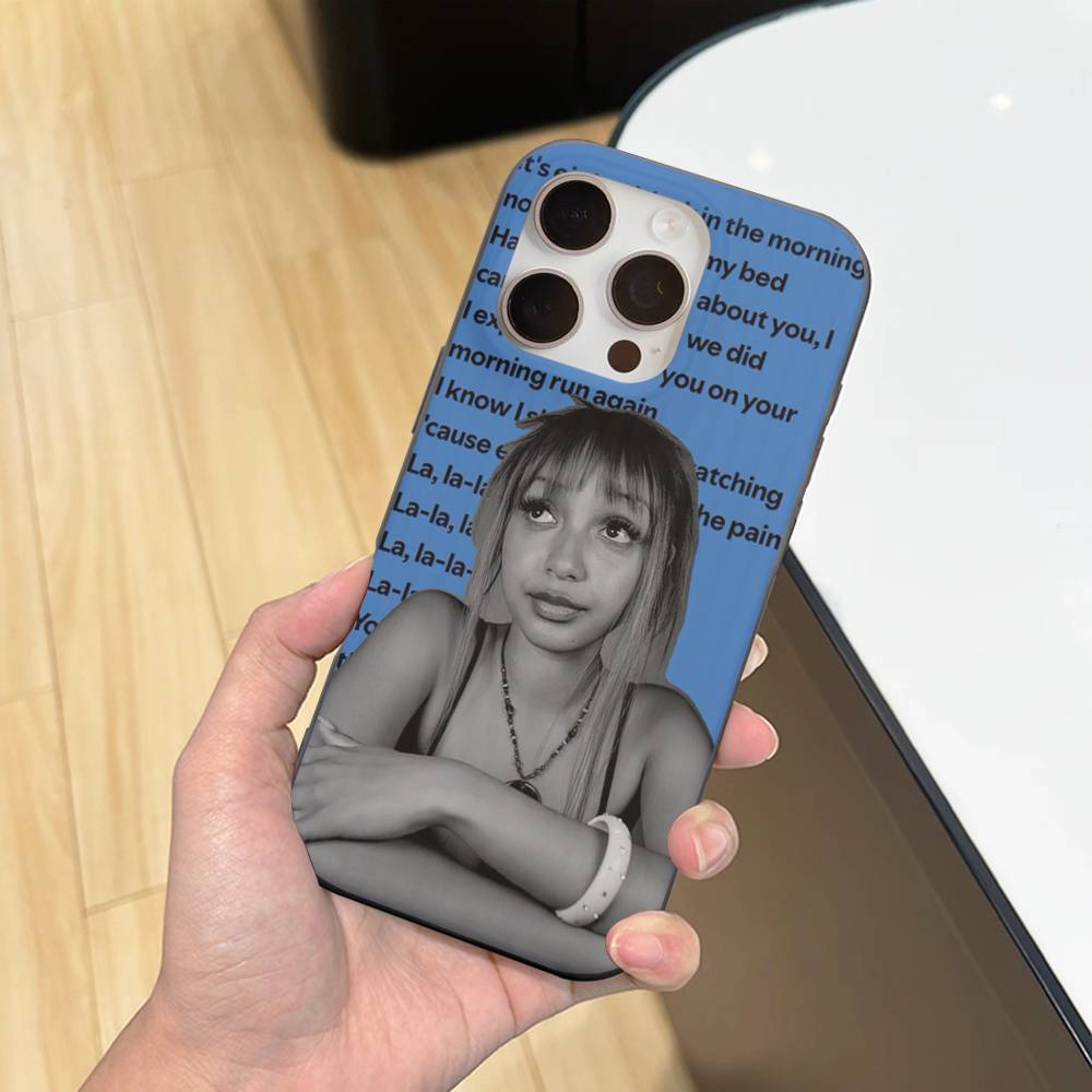 Singer P-Pinkpantheress Phone Case For IPhone 11 12 13 14 15 16 17 Pro Max PLUS Pro Wave Corrugated Silicone Case