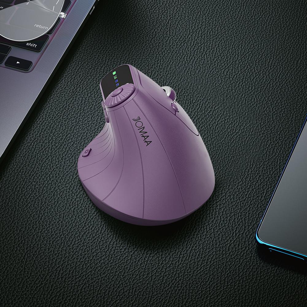 Laptops Computer PC Mice Rechargeable Bluetooth-Compatible +2.4GHz 1000/1200/1600/2400 DPI for Laptop Laptop PC MacBook Windows