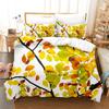 Leaves Bedding Sets Green Plants Duvet Cover Boys Girls Kid‘s Duvet Cover Set King Quilt Cover Bedroom Bed Set Queen Bedding Set