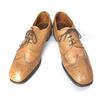 England 80s Vintage KF Size 8 26.5cm Wingtip All Leather Goodyear Brown(USED)