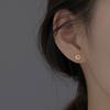 Rose Earrings Small for Women In Summer New Style French Simple Style