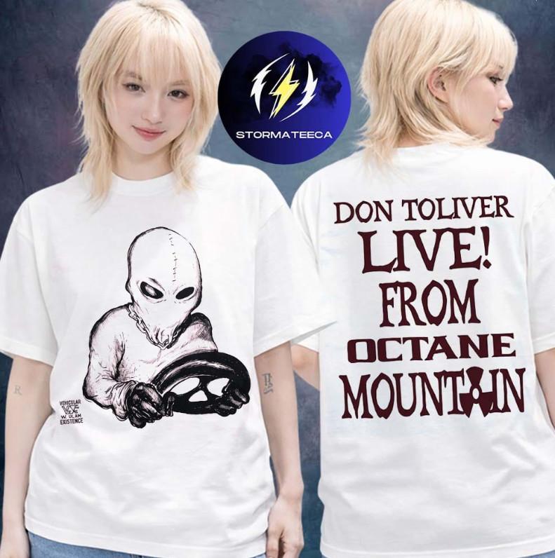 Don Toliver Octane Merch At Rolling Loud Festival 2026 Two Sided Unisex T-Shirt M