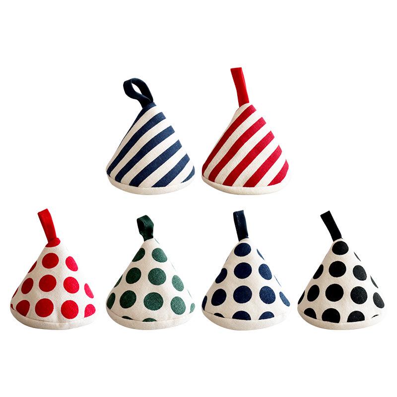 Japanese Cotton Triangle High-Temperature Resistant Pot Handle Cover