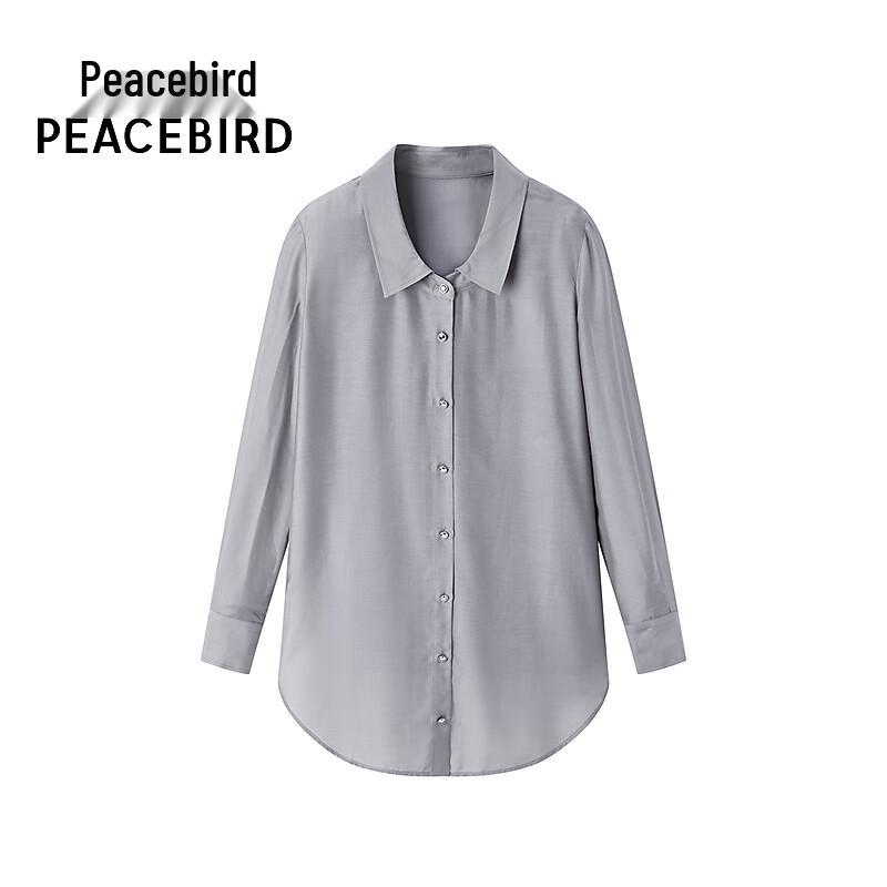 

Peacebird Women s Summer Long-Sleeve Shirt L