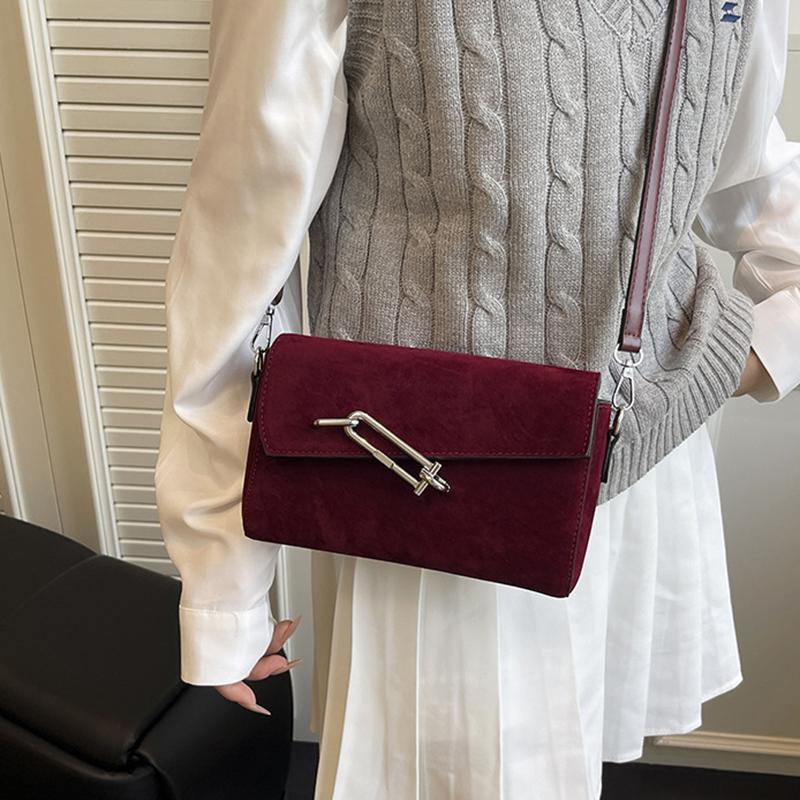 Yogodlns Lässige Umhängetasche für Pendler, Großes Fassungsvermögen, Minimalistische Ledergeldbörse, Damenmode, Kleine Schultertasche