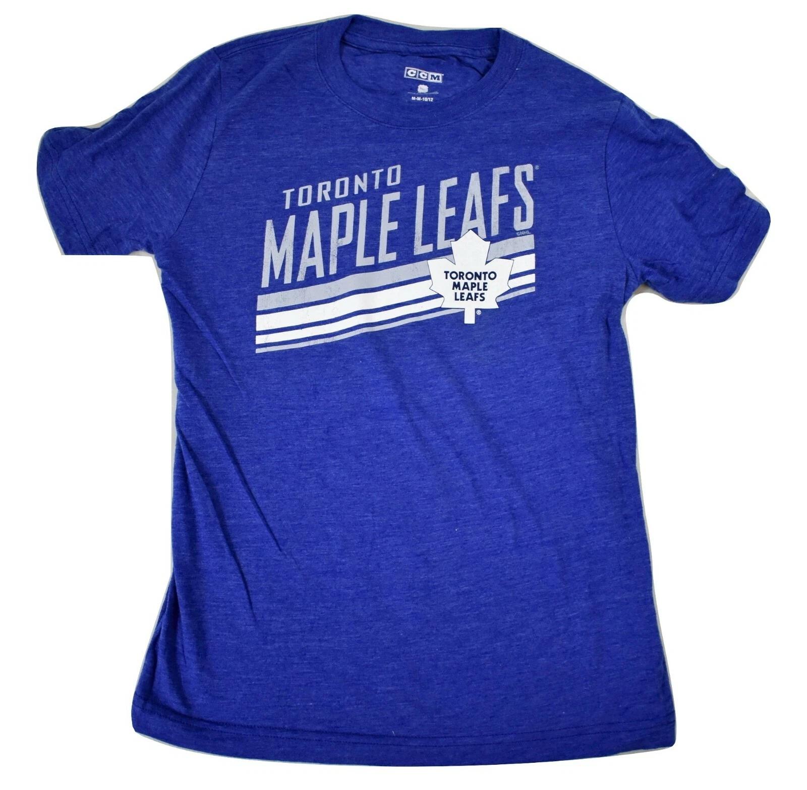 

CCM Youth Boys NHL Toronto Maple Leafs Hockey Shirt NWT S(8), M(10-12) 2XL