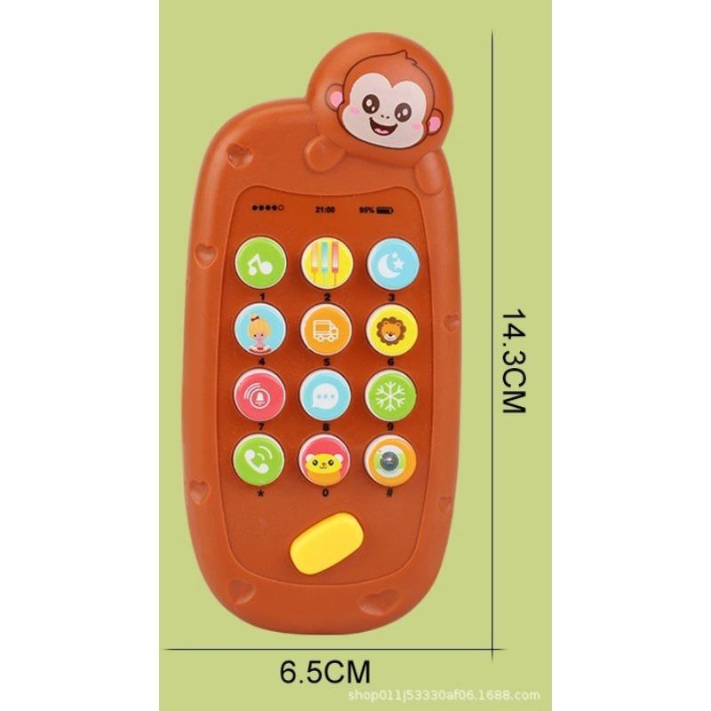 Baby early education puzzle mobile phone, music enlightenment, simulated phone learning story, affordable price