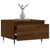 Coffee Tables 2 Pcs Brown Oak Effect 50 X 46 X 35 Cm Engineered Wood