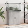 vidaXL Aquarium Stand Sonoma Gray 81x36x73 cm Engineered Wood