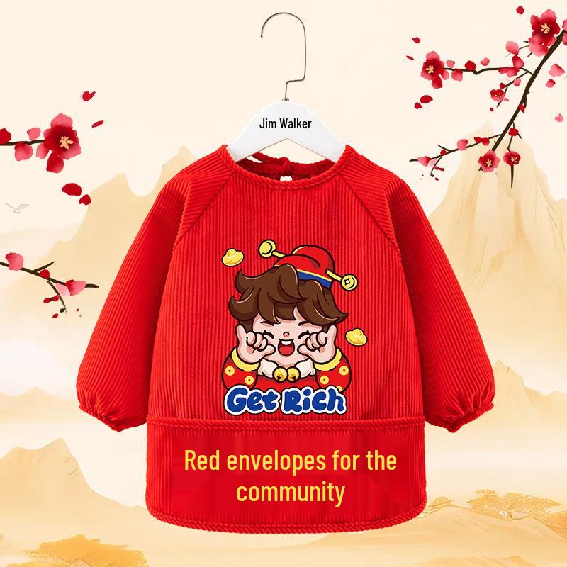 Baby Smock: Waterproof New Year Bib for Autumn/Winter