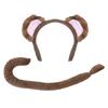 Bristol Novelty Childrens/Kids Monkey Ears And Tail Accessories Set