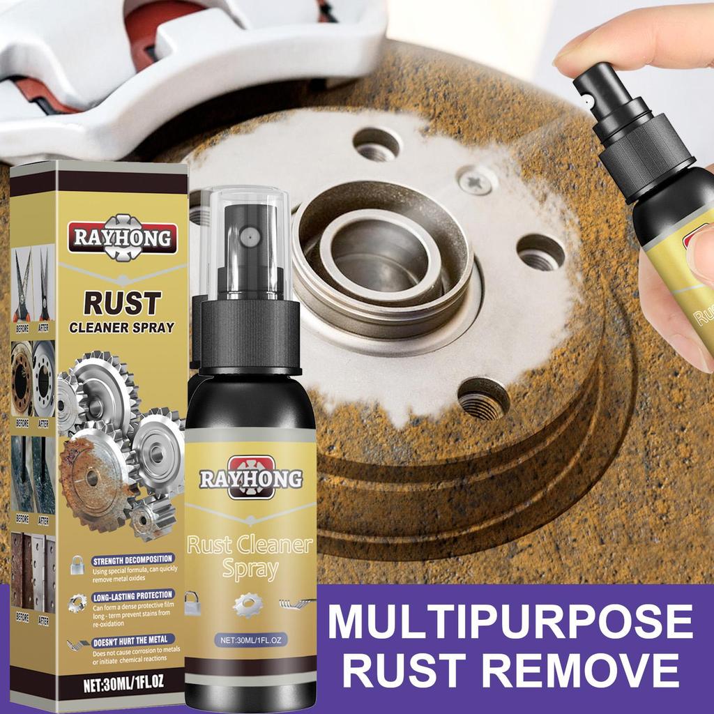 Rayhong Household Rust Remover, Removes Burn Marks from Kitchen Pots, Stainless Steel Rust Removal and Prevention, Cleaning and Stain Removal 30ml