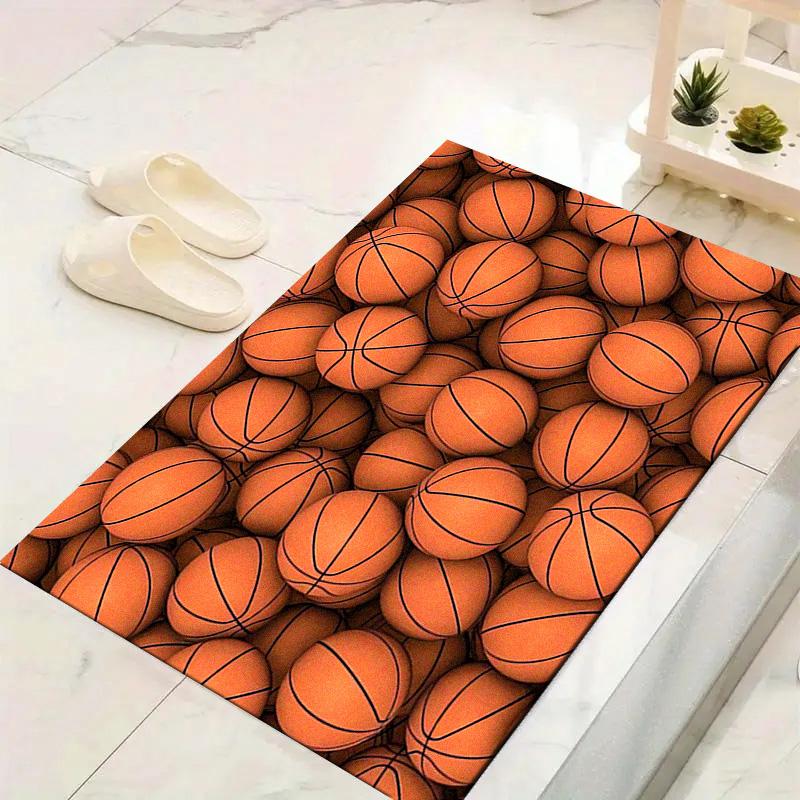 Basketball Carpet Rug for Living Room Bedroom Home Sofa Decoration,Kids Play Non-slip Floor Mat