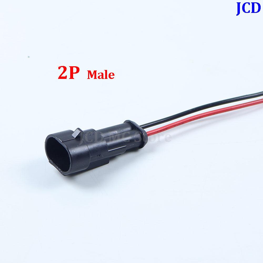 1PC 1/2/3/4/5/6Pin Waterproof Connector Electrical Terminal Quick Connector With WireSuitable For Cars Ships Etc with 10CM Wire