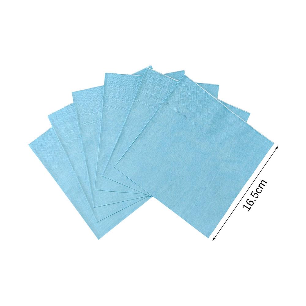 Blue Gold Disposable Tableware Set Paper Plate Cup for Birthday Wedding Decor Supplies Baby Shower Gender Reveal Party Tableware