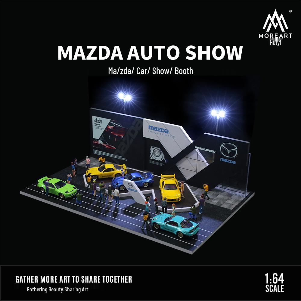 

Mazda Alloy Car Model 1:64 Parking Display Storage Collection Ornaments Gift