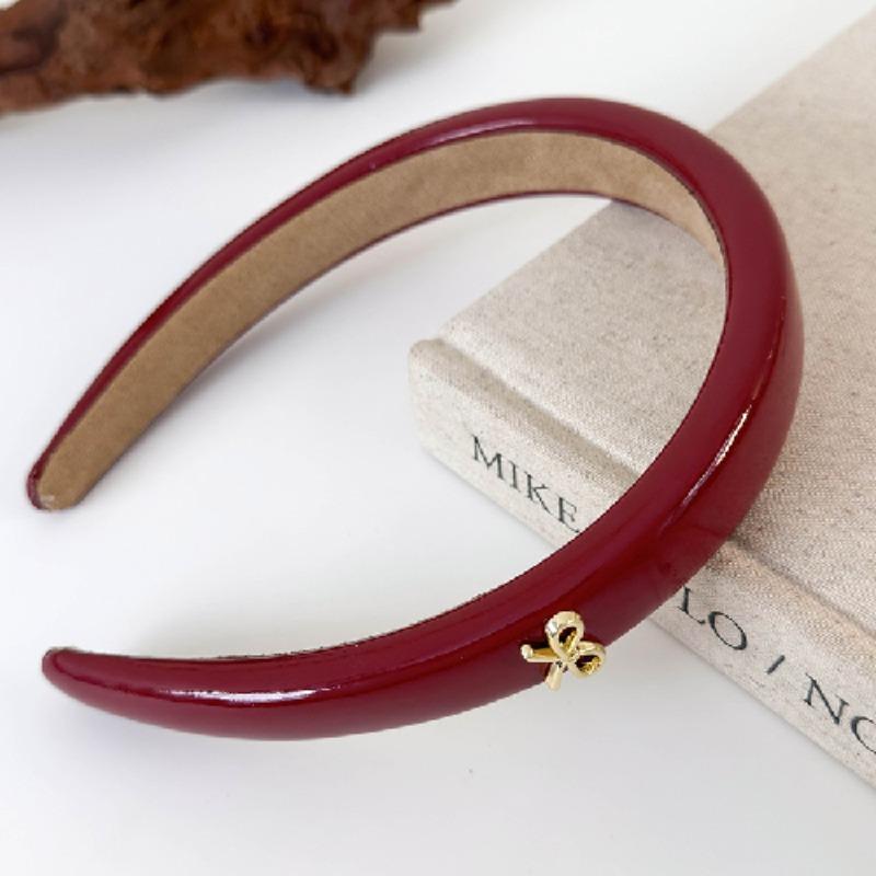 Bentite din piele PU pentru femei, fete, bentițe late, în stil coreean, cerc de păr pentru femei, accesorii de păr la modă, accesorii pentru cap