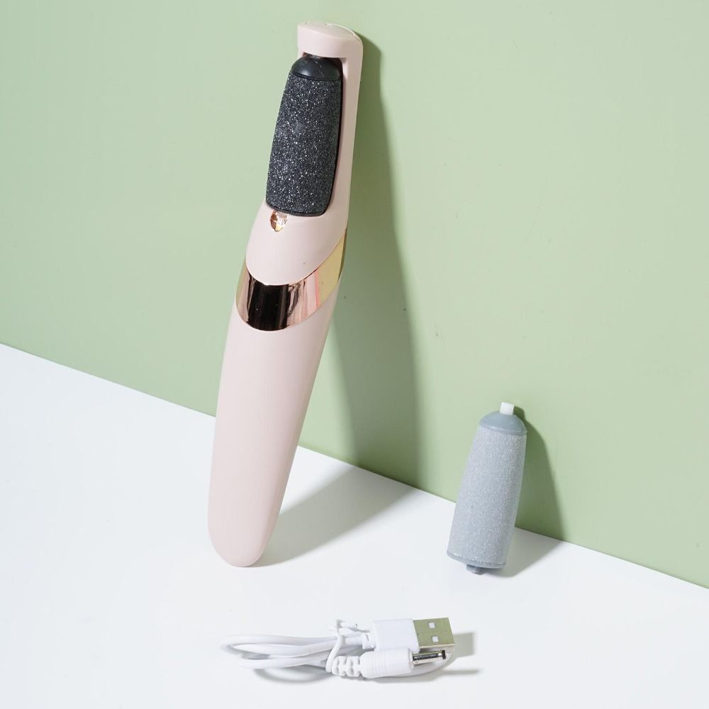 Heels Grinding Rasp Foot Cuticle Scrubber Callus Remover Electric Foot File Electric Pedicure Tools