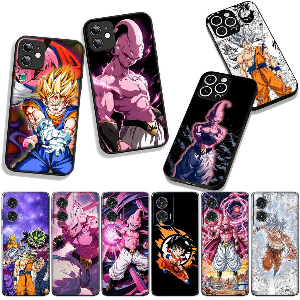 Majin Buu Dragon Gokus Ball for Motorola Moto G54 G05 G24 G45 G55 G75 G85 G15 G57 G86 Power Edge 50 30 Ultra Fusion neo Pro Case